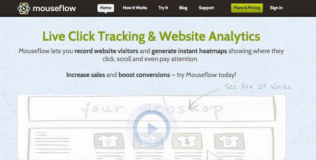 Mouseflow Visitor Tracking