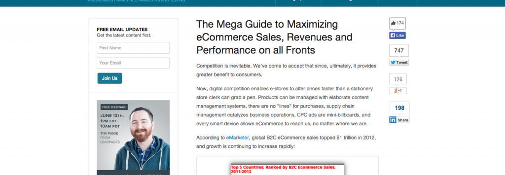 The Mega Guide to Maximizing eCommerce Sales, Revenues and Performance on all Fronts