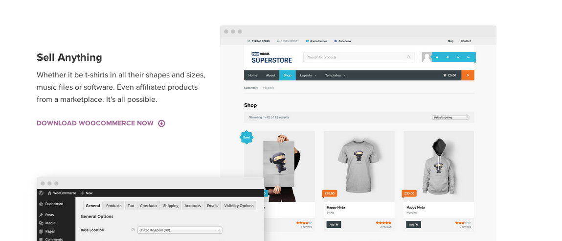 Woocommerce and WordPress