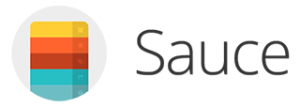 The logo for Sauce